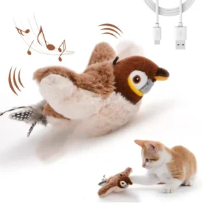 Touch Activated Bird Plush Toy