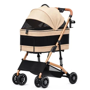 Detachable Basket Pet Stroller, Large