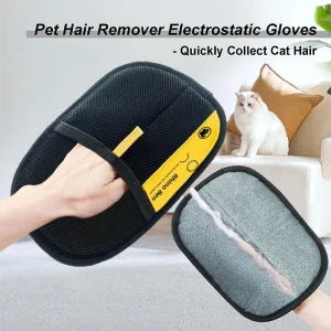 Cat Dog Electrostatic Pet Hair Removal Glove
