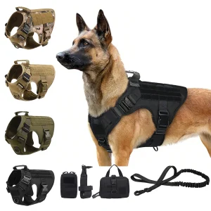 Tactical Dog  Training Walking Vest Dog Harnesses